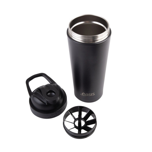 Oasis 700ml Vacuum Protein Shakers Components